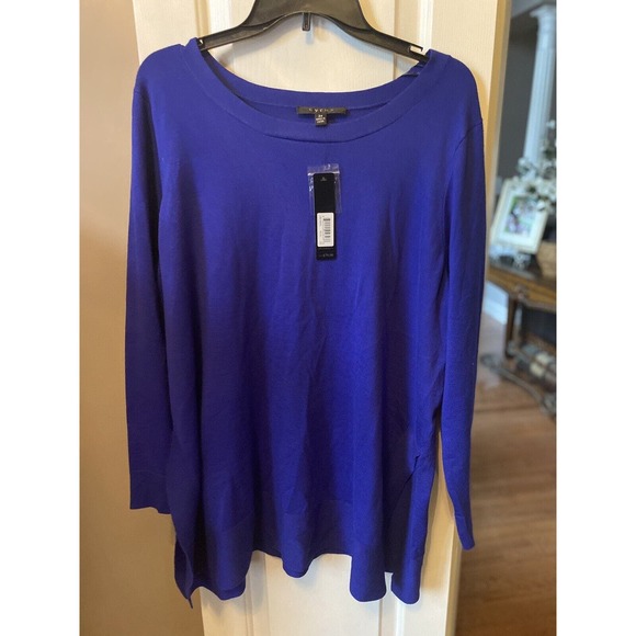 Cyrus Women's Long Sleeve Royal Blue Sweater Size 2XL NWT‎ - Picture 1 of 3